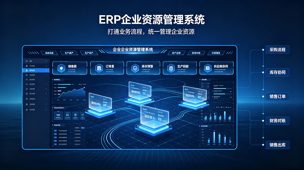 ERP 企业资源管理系统定制开发