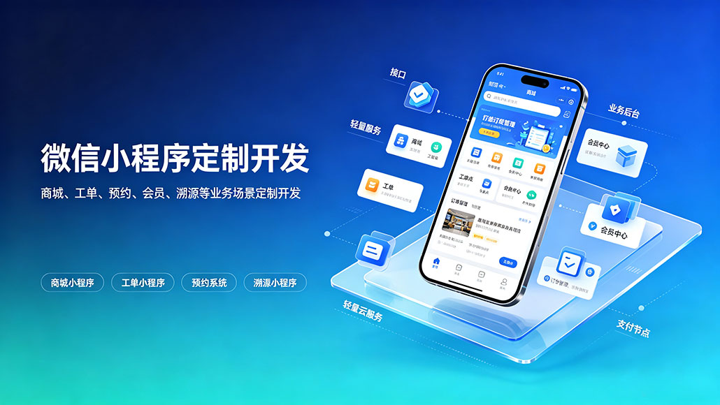微信小程序定制开发